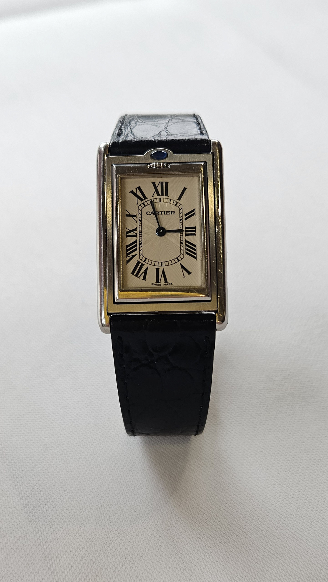 Cartier Tank Basculante Mecanique 2390 Open Caseback 100 pcs Limited