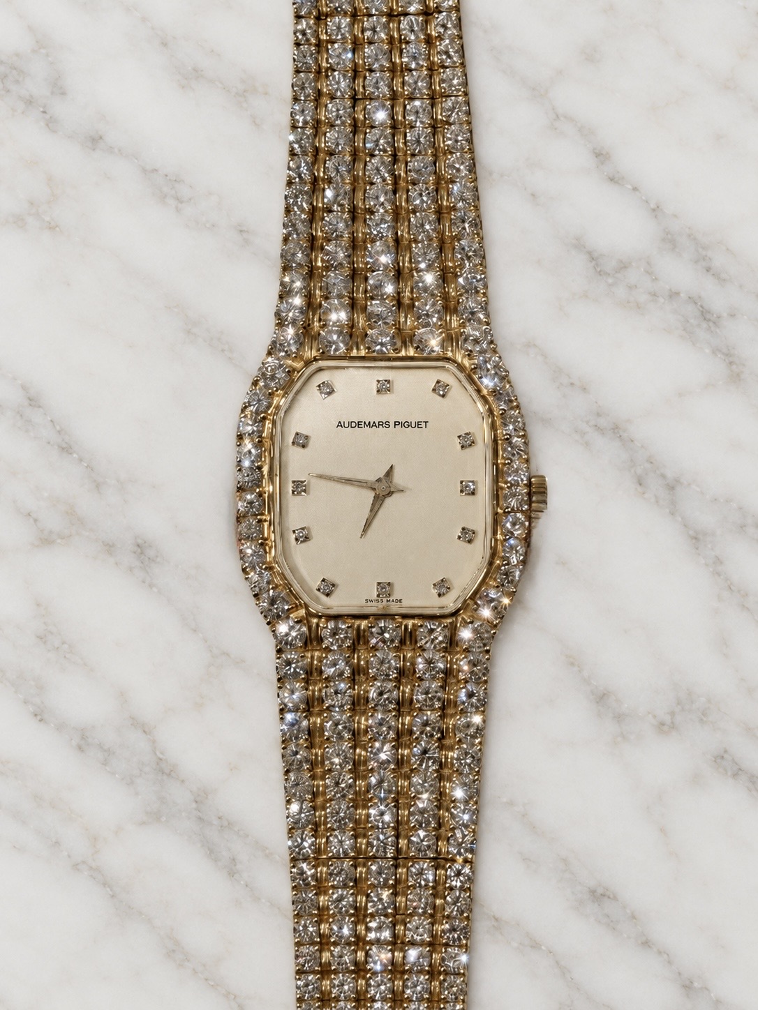 Audemars Piguet Bamboo Pave Diamonds