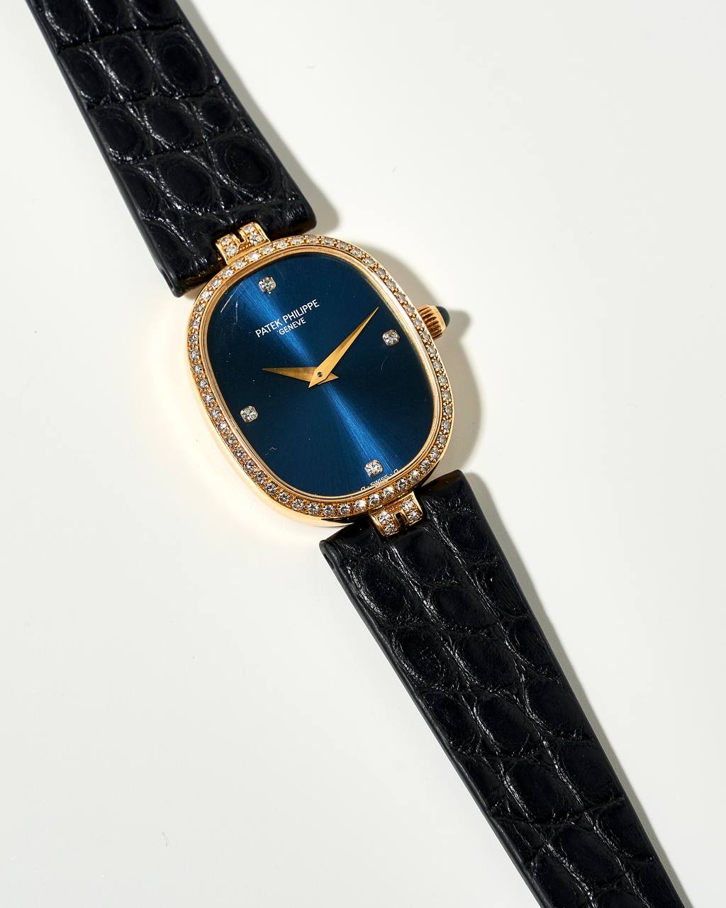 Patek Philippe Golden Lady Ellipse Diamonds 4882