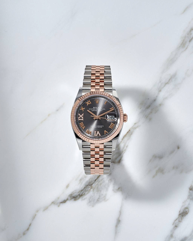 Rolex Datejust Pink Roman Dial 36mm 126231 2025 Year NEW 