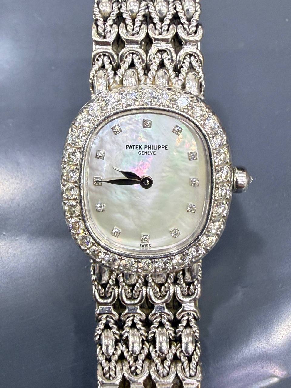 Patek Philippe Ellipse 4931 MOP White Gold Diamond