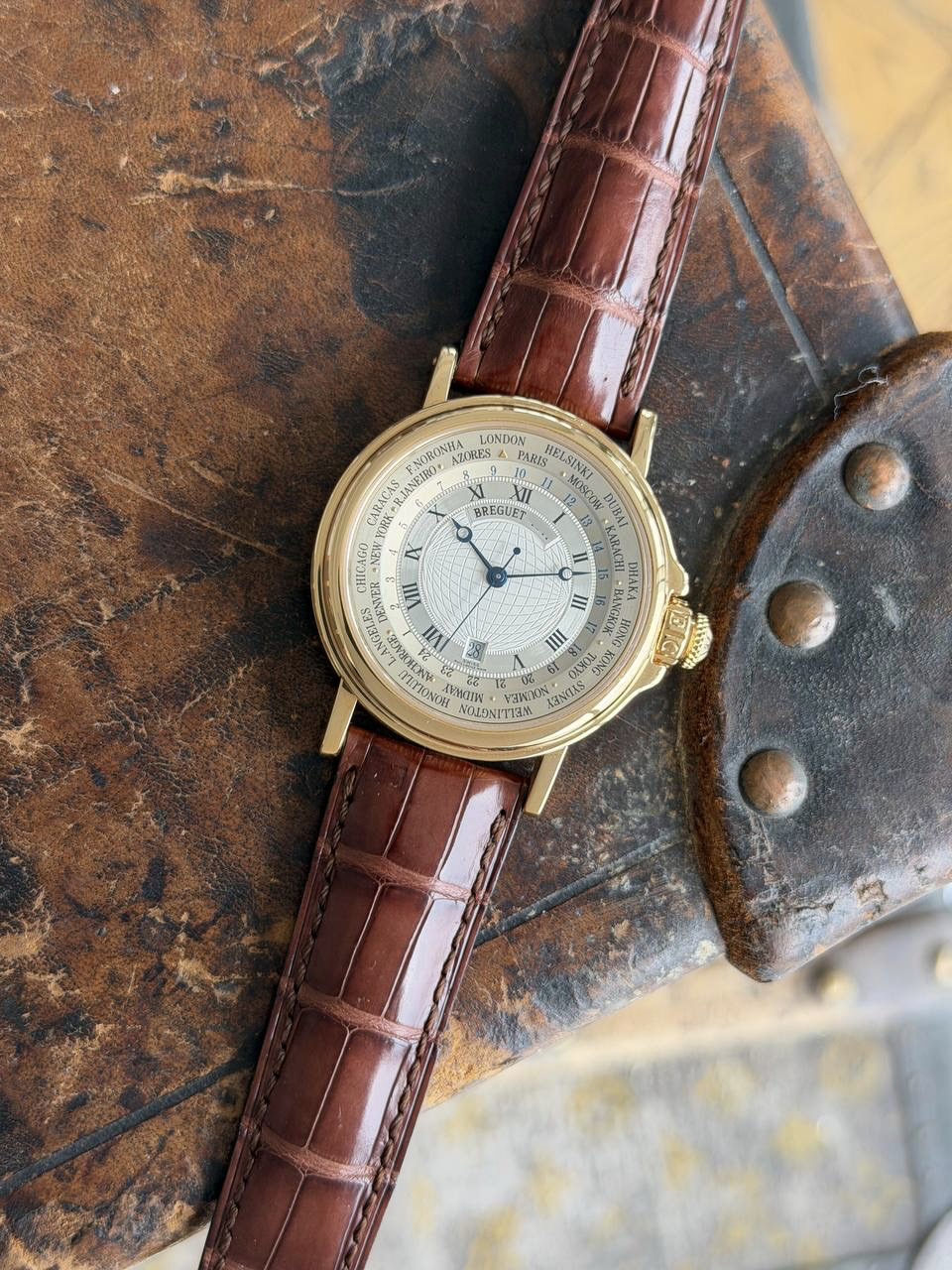 Breguet Marine Hora Mundi World Time Zones 3700