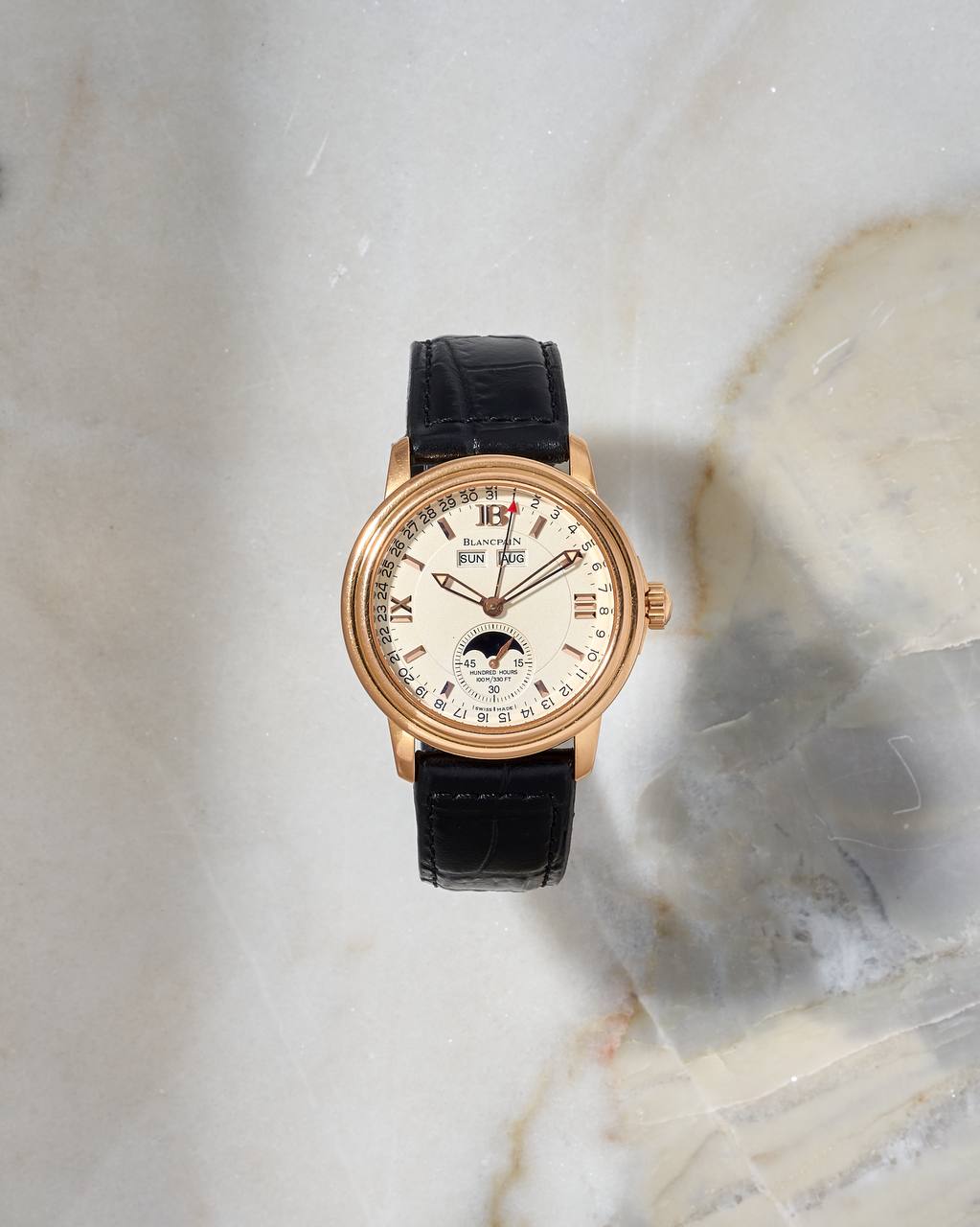 Blancpain Leman Moon Phase Complete Calendar