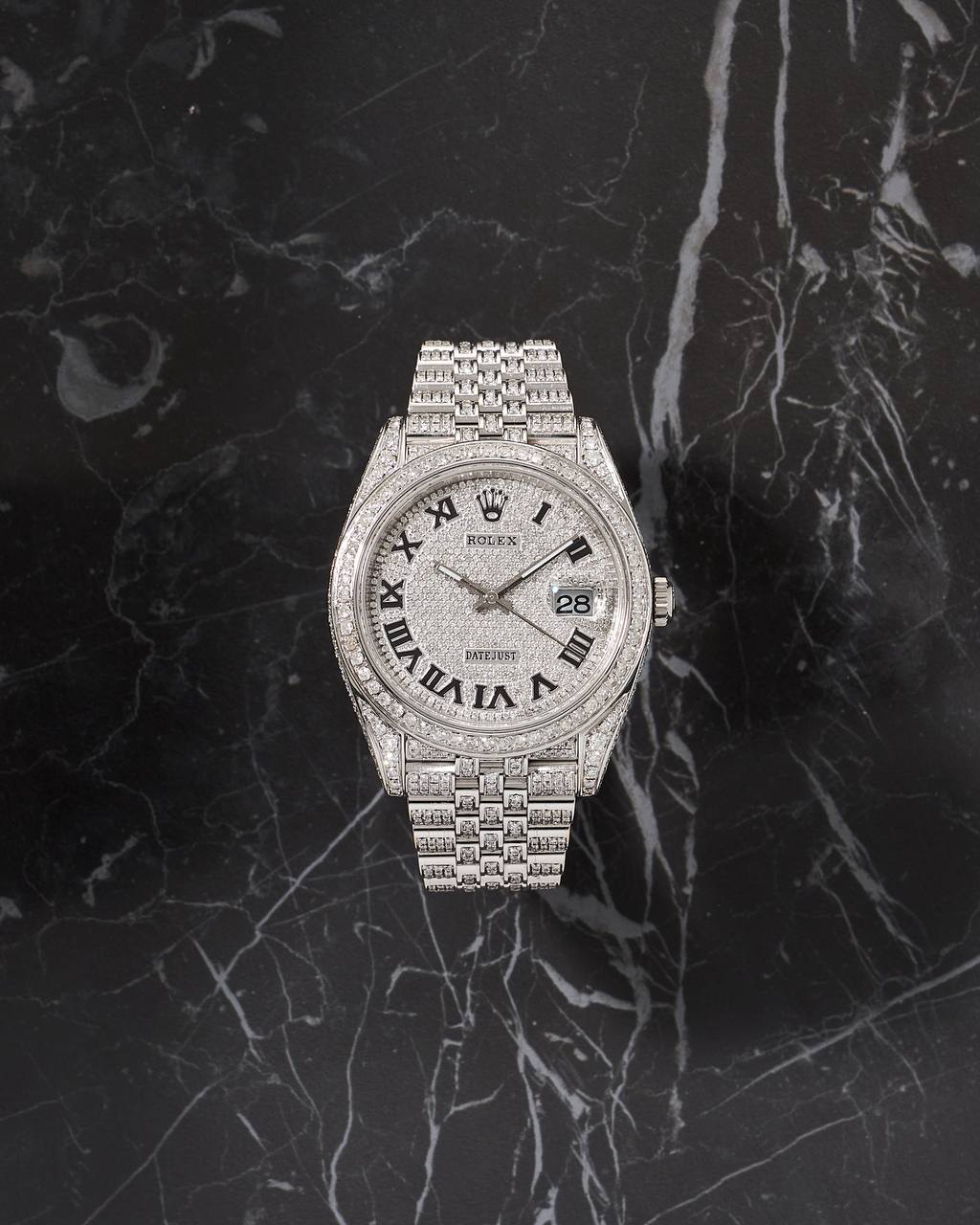 Rolex Oyster Datejust 41mm Diamonds Rush 126300 