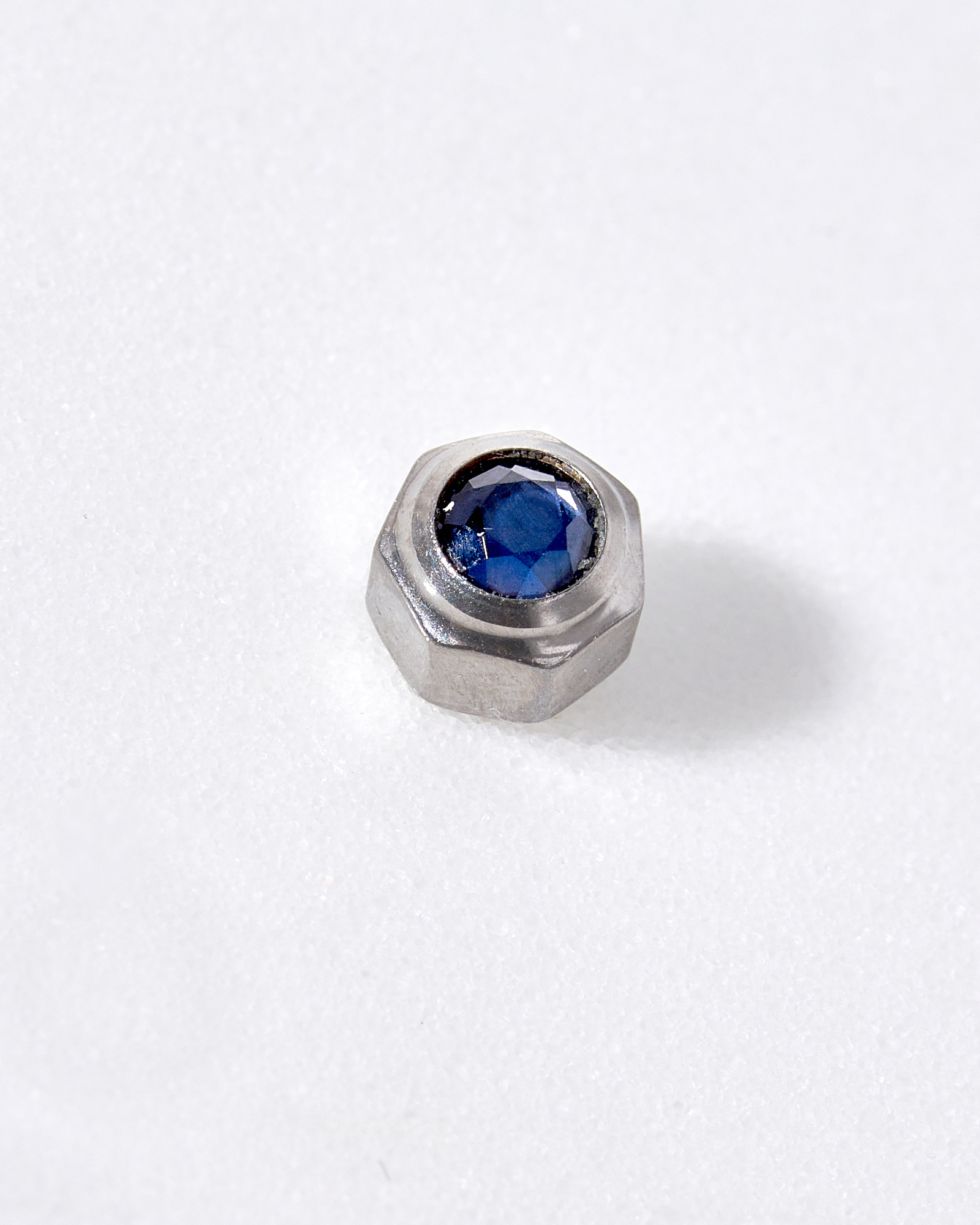Заводная головка Cartier Santos Crown Blue For Mechanical