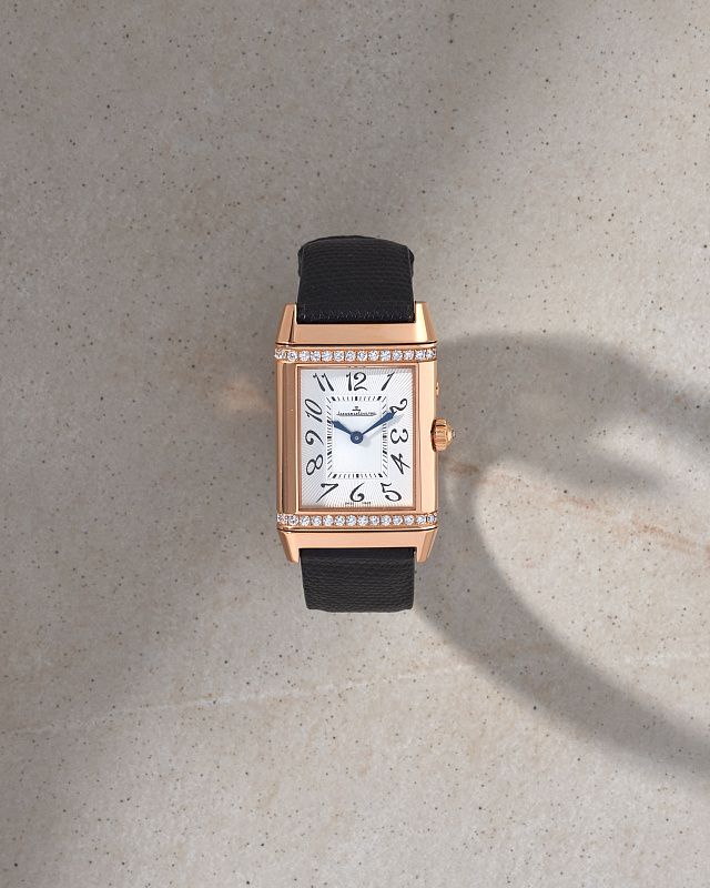 Jaeger-LeCoultre Reverso Duetto Rose Gold with Diamonds
