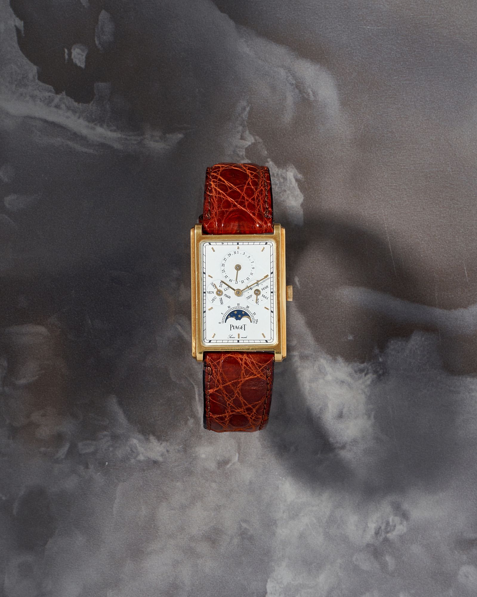 Piaget Annual Calendar Moonphase Yellow Gold