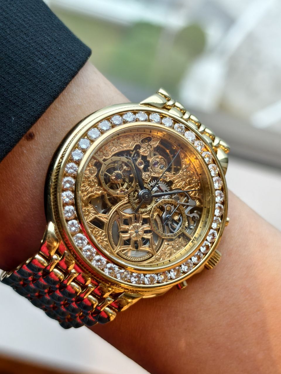 Piaget Lemania Yellow Gold&Diamond