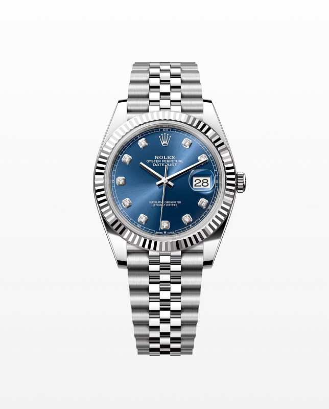 Rolex Datejust 41mm Blue Diamond Dial 126334 2025 year NEW 