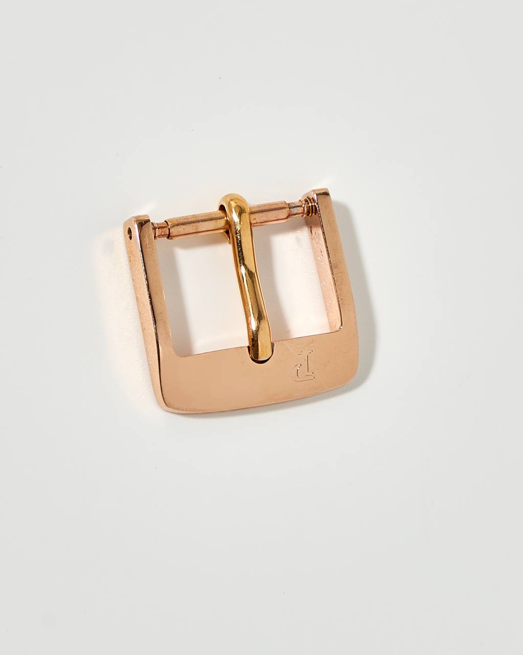 Застёжка шип/бакл Piaget Steel Gold Plated Buckle 14mm