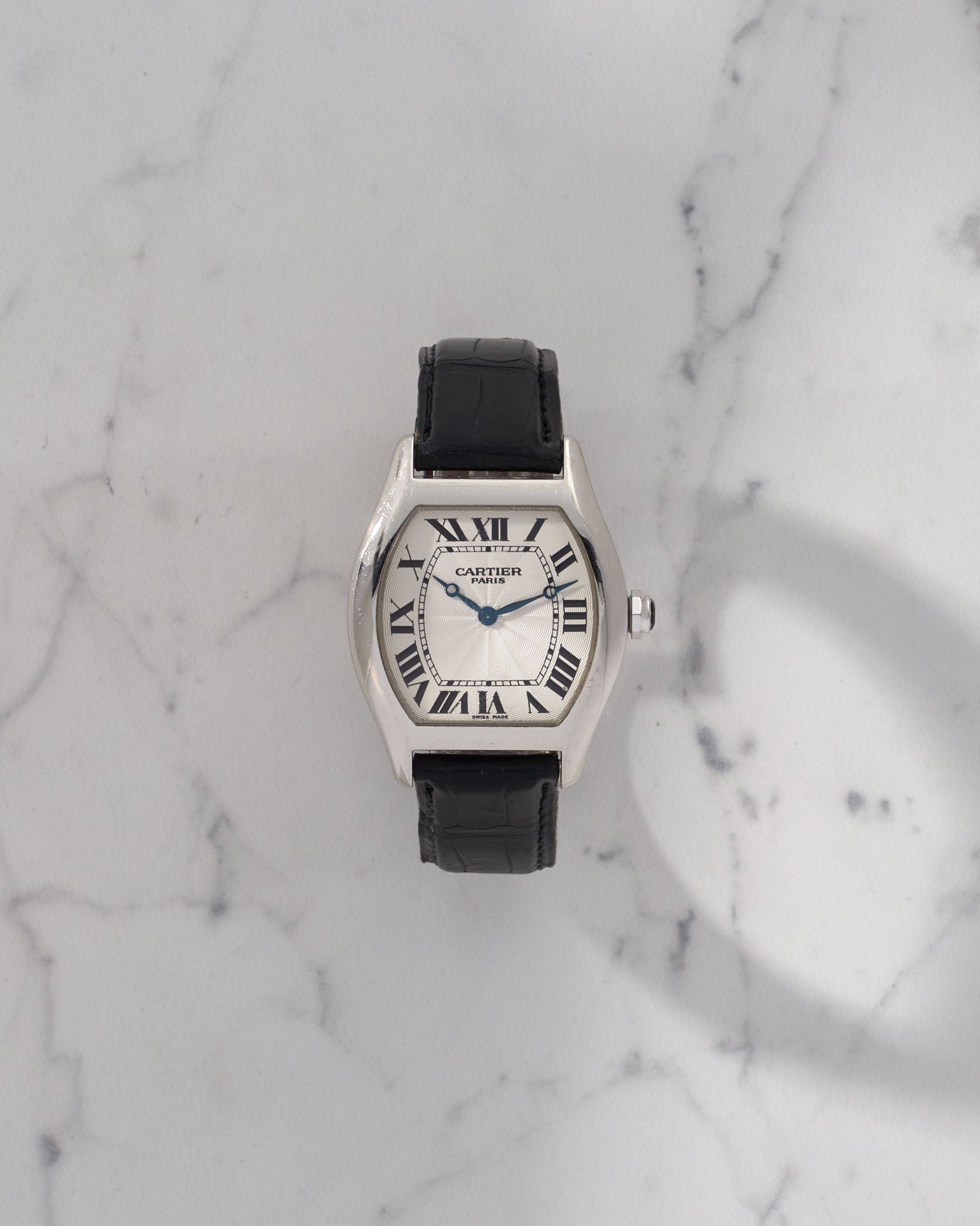 Cartier Tortue Collection Privée 2518C Platinum