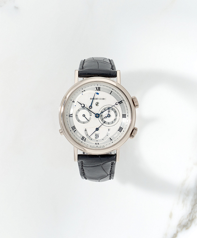 Breguet Classique Alarm Reveil du Tsar GMT White Gold 5707 