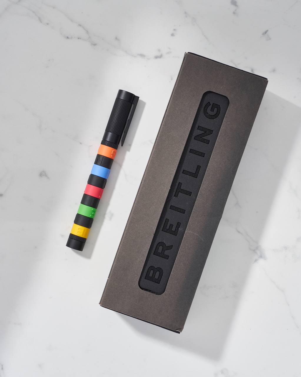 Шариковая ручка Breitling Ballpoint Pen Rainbow Stripe Color 