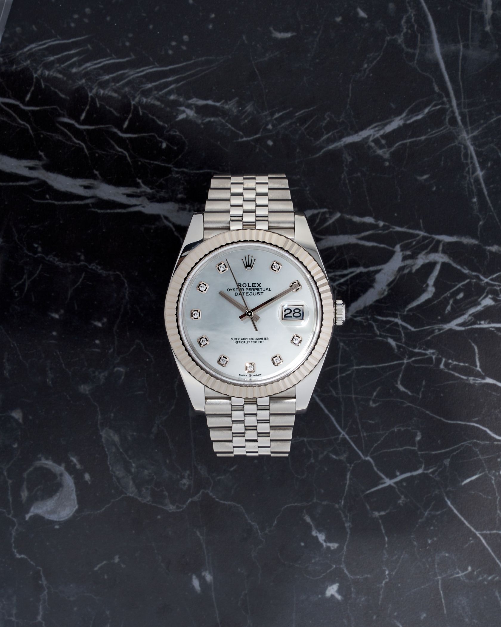 Rolex Datejust MoP 41mm with papers 2022 year
