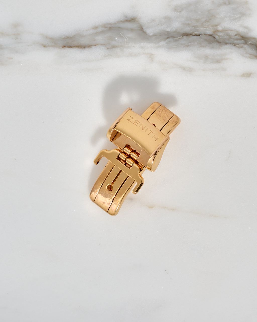 Застёжка клипса Zenith Deployant Clasp 16mm Yellow Gold