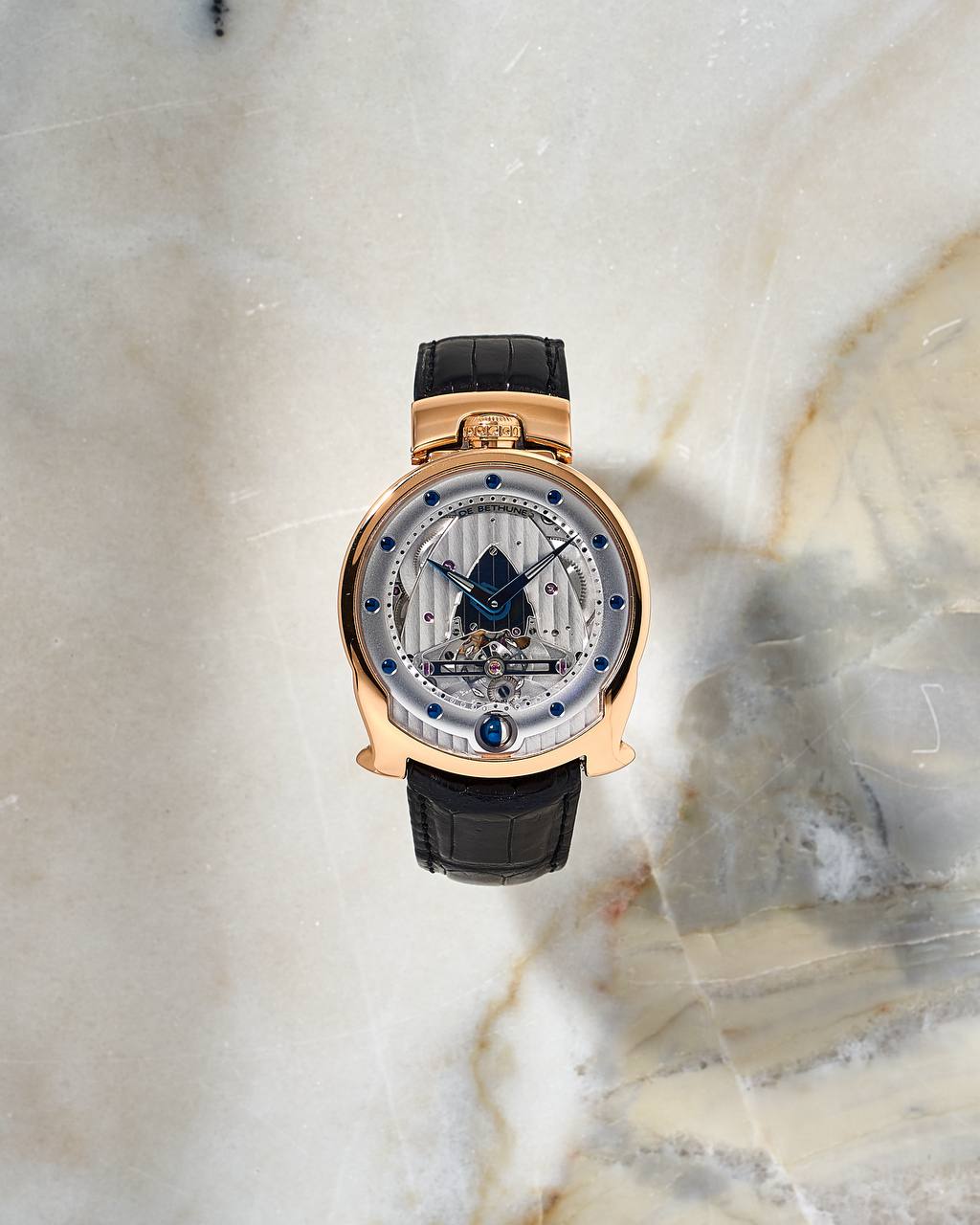 De Bethune 3D Revolving Moon Phase Rose Gold