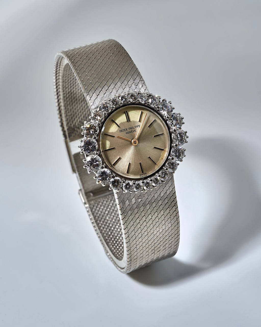 Patek Philippe Ladies Vintage White Gold 3357