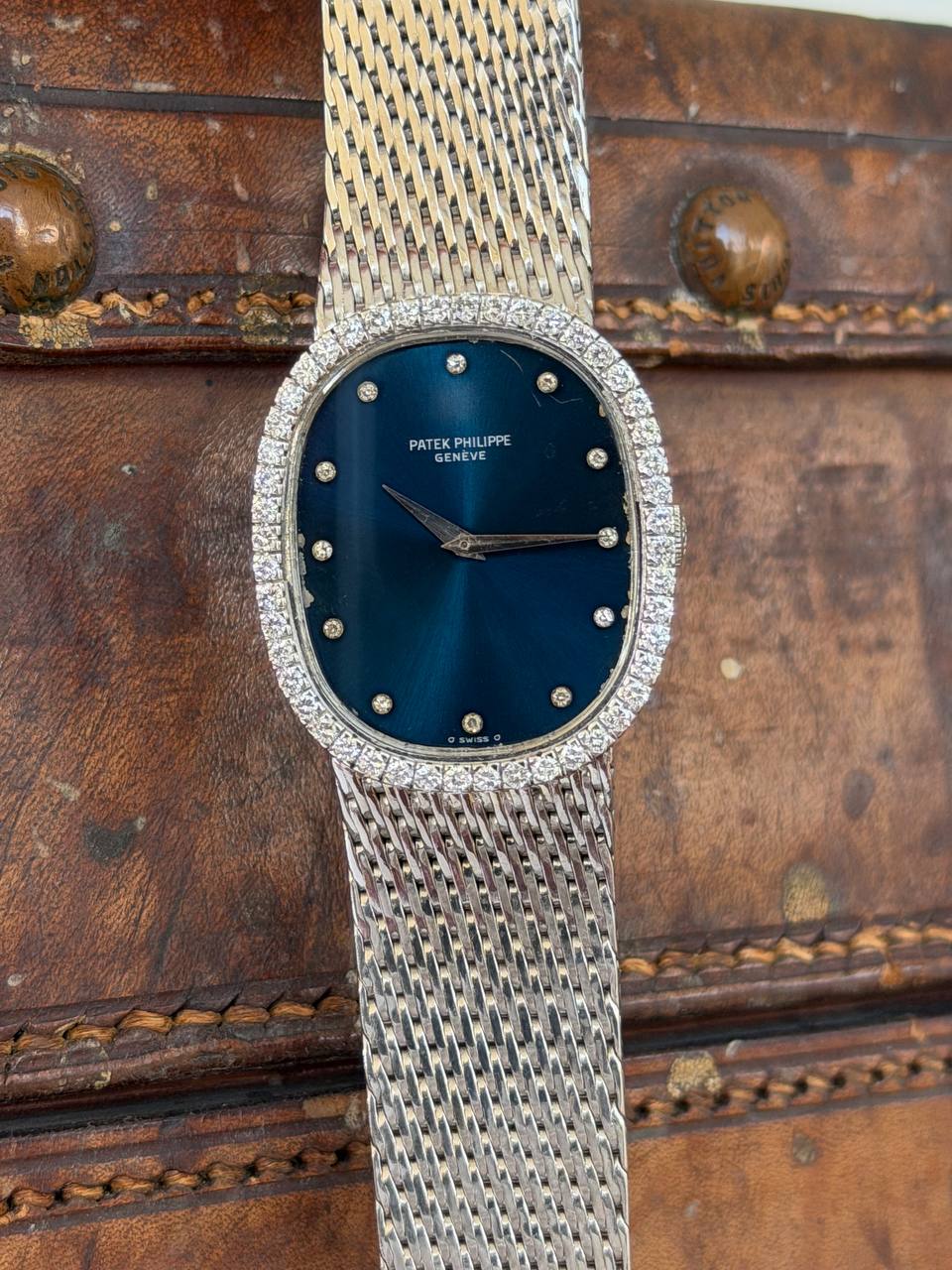 Patek Philippe Golden Ellipse Diamonds 3548 White Gold