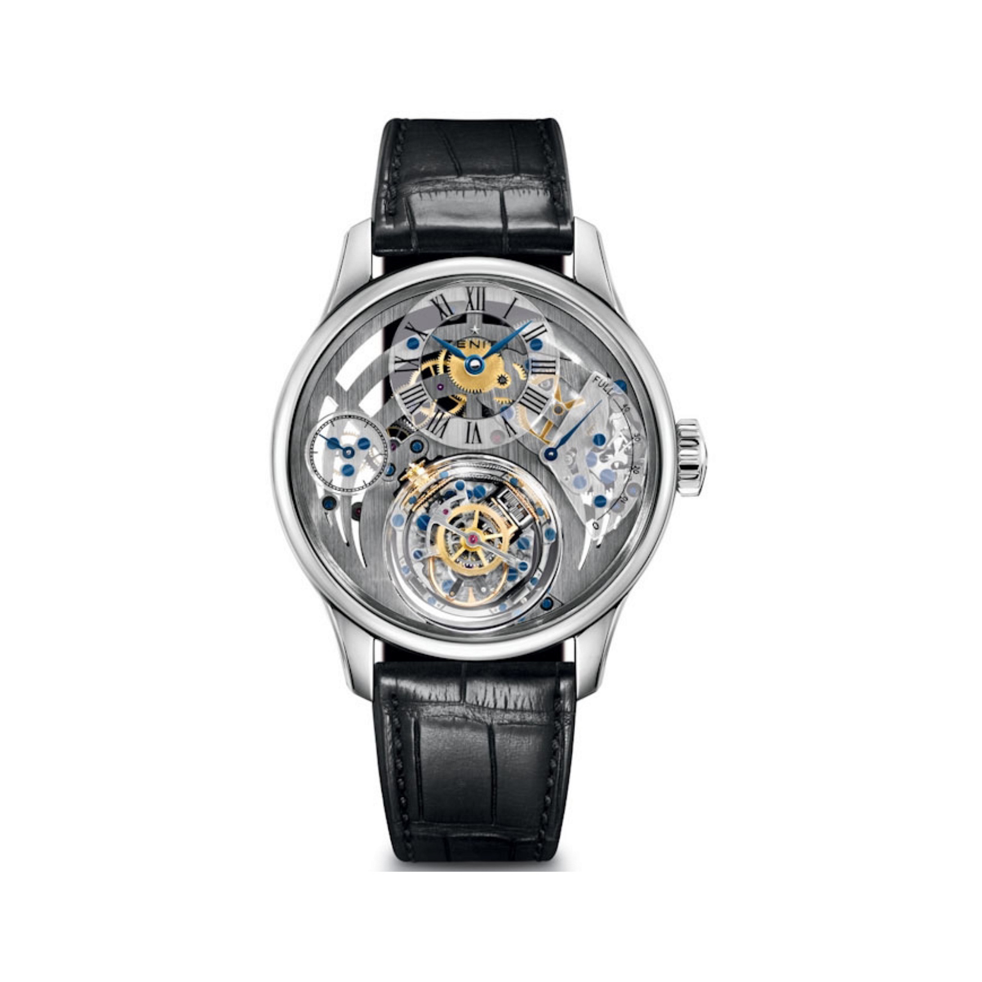 Zenith Academy Christophe Colomb Platinum LE 45mm