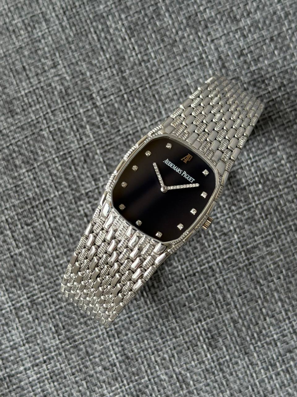 Audemars Piguet Cobra White Gold Diamond Hands 14975 NOS