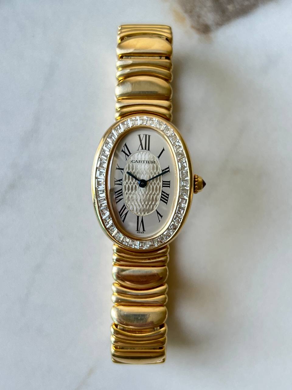 Cartier Baignoire Baguette Bezel