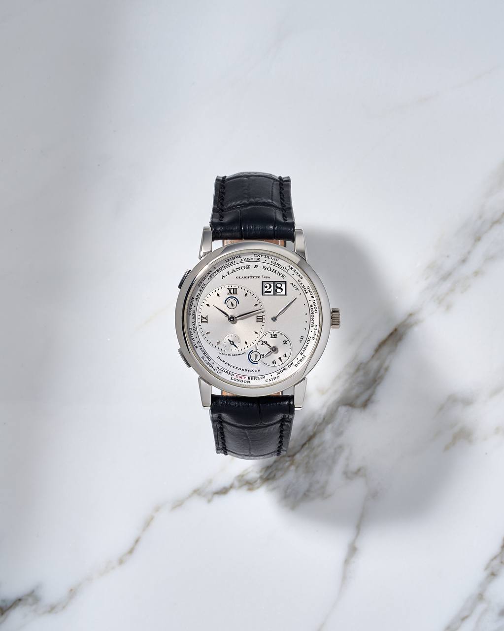 A. Lange & Söhne Lange 1 Time Zone Platinum