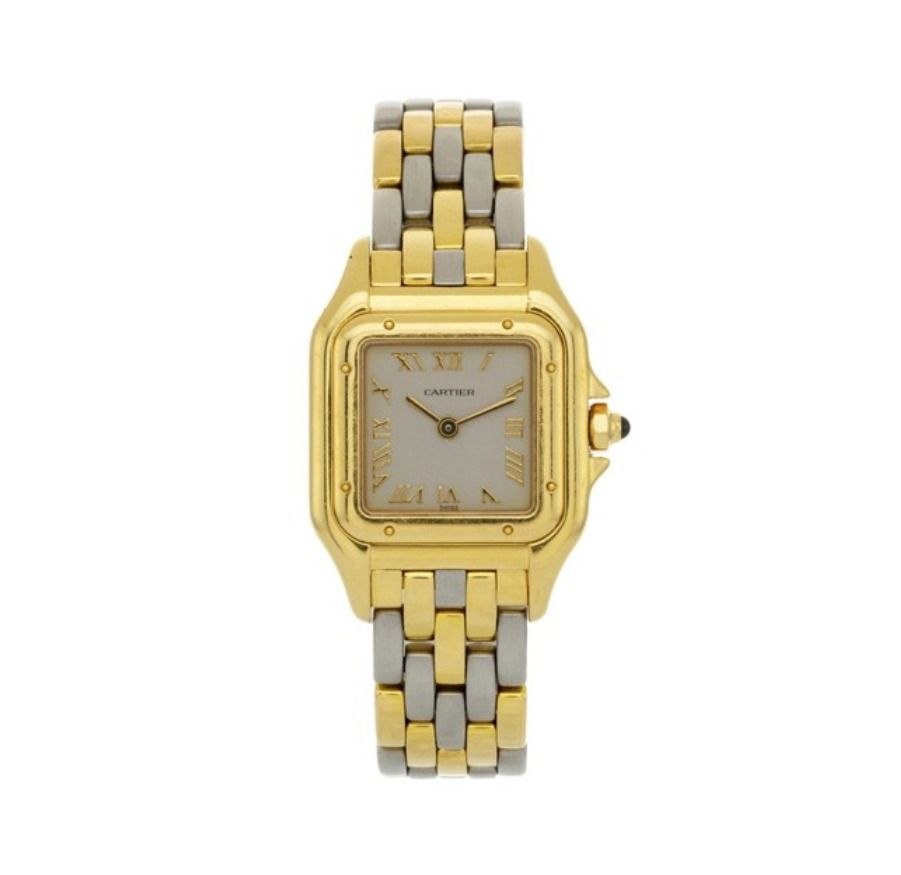 Cartier Panthere Two-Tone Chevron V-Link Small 1070