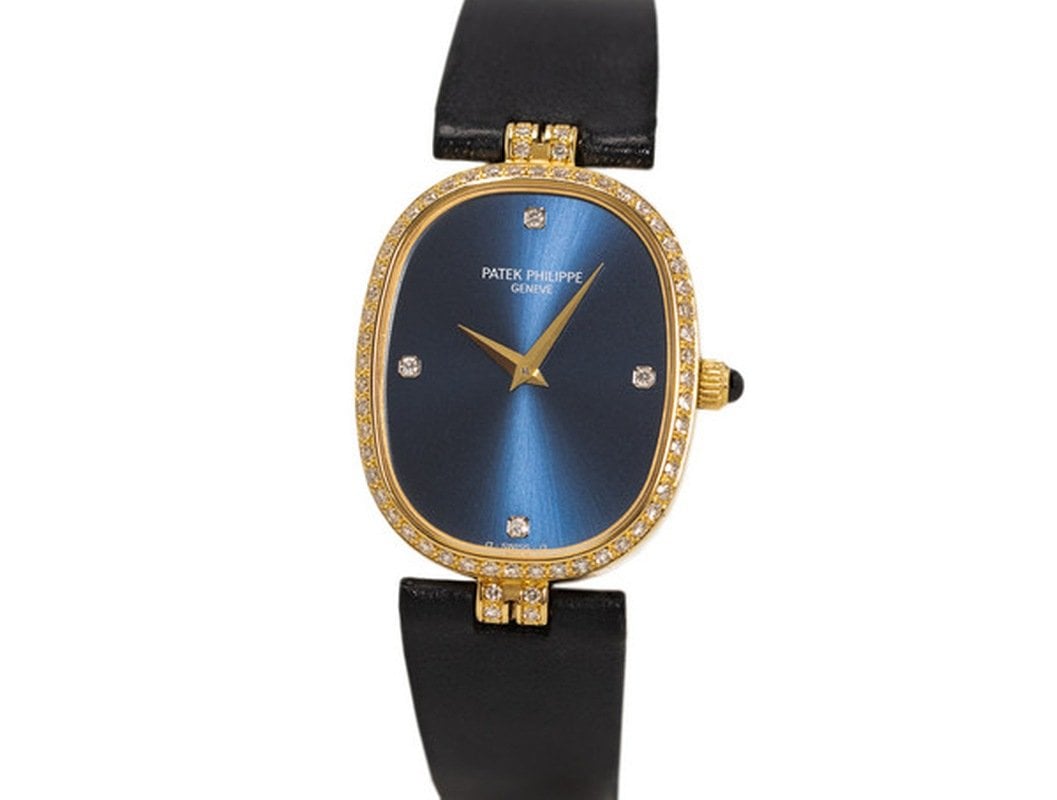Patek Philippe Golden Lady Ellipse Diamonds 4882