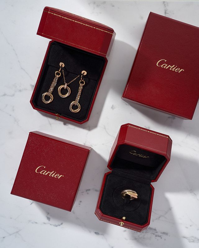 Cartier Trinity Gold Collection