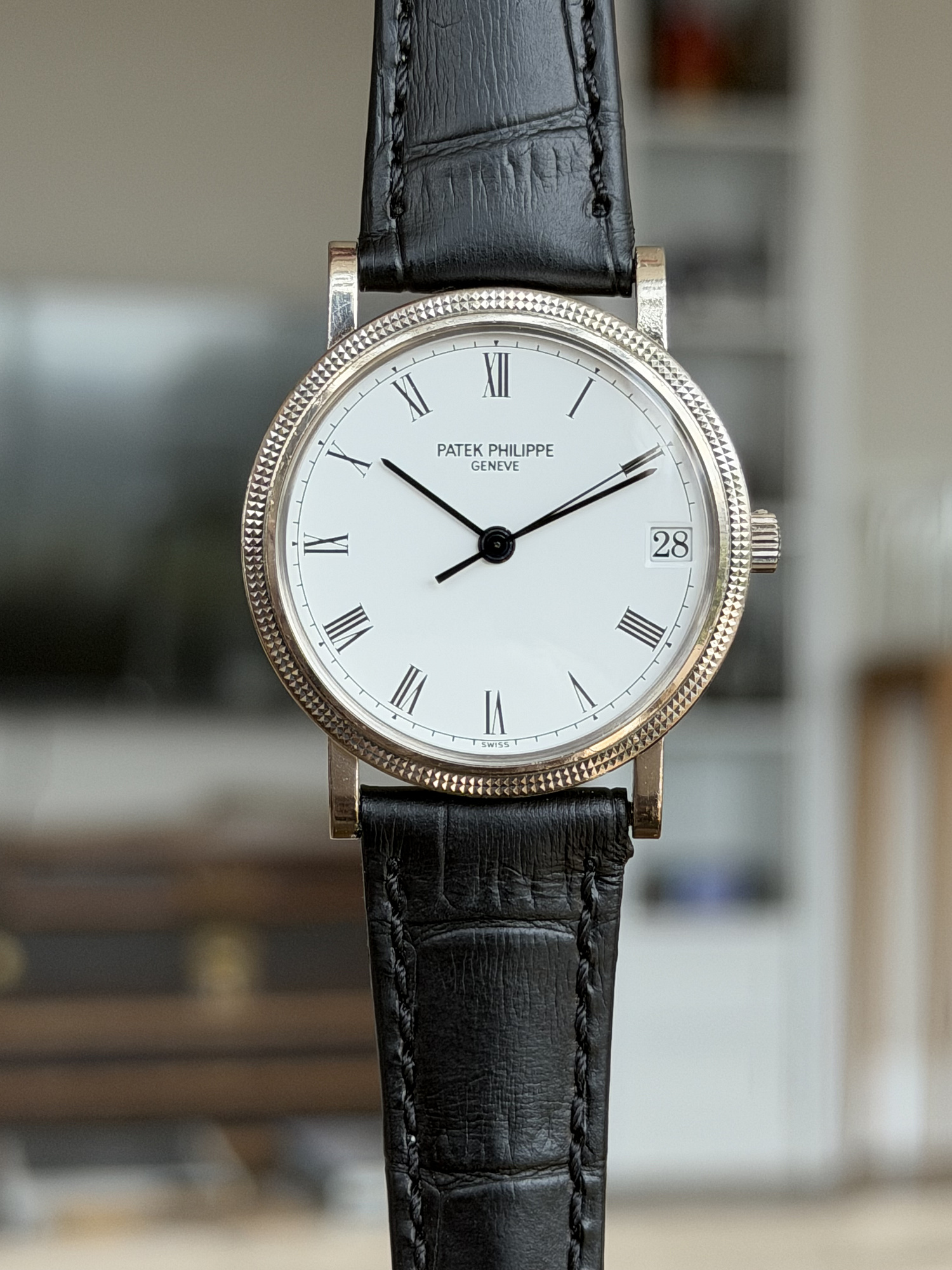Patek Philippe Calatrava White Gold 3802