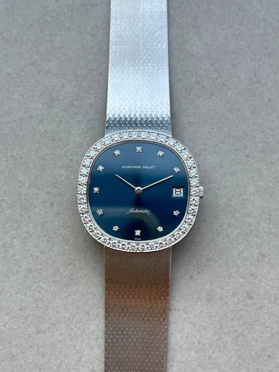 Audemars Piguet TV Shape Automatic White Gold