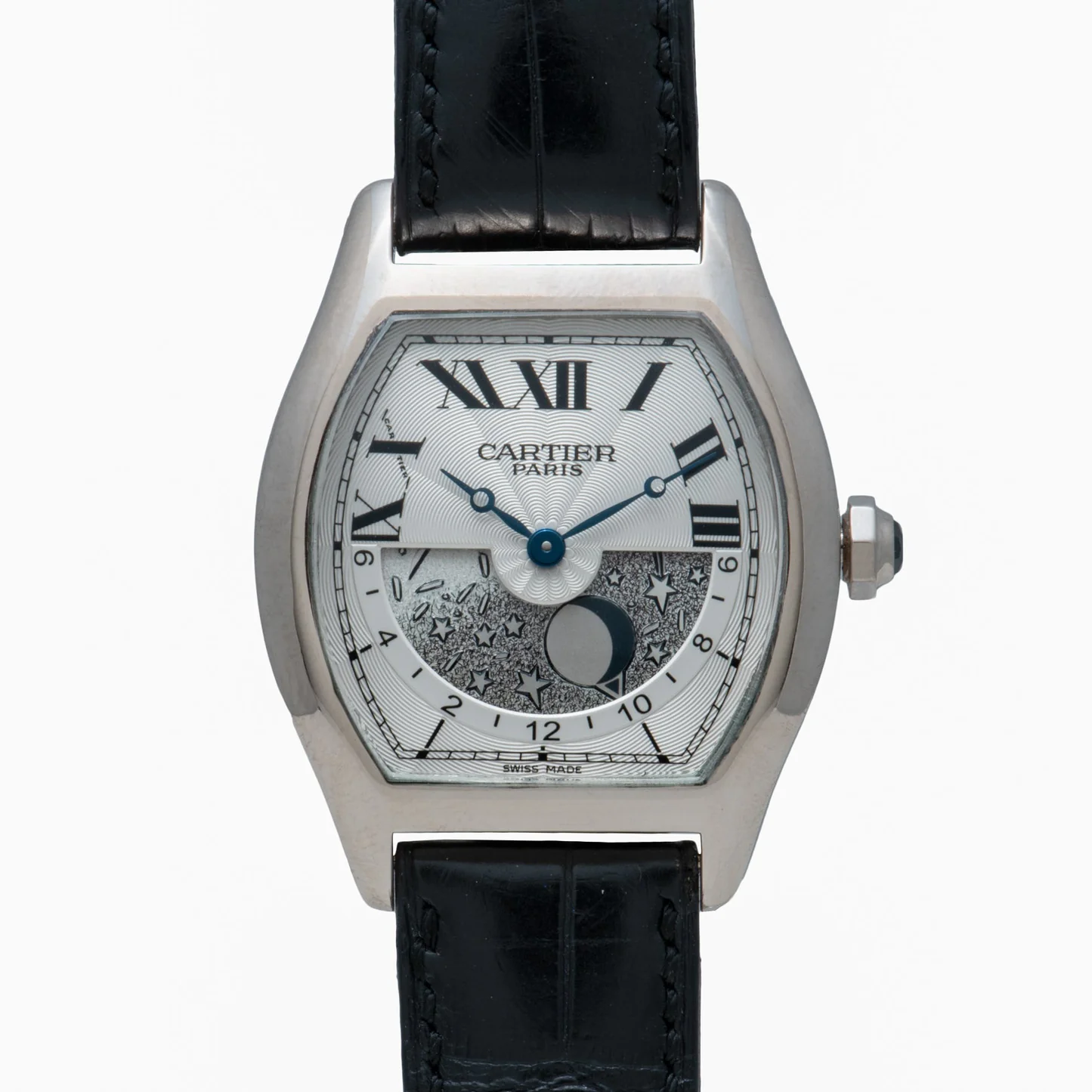 Cartier CPCP Tortue Day & Night XL White Gold 2962