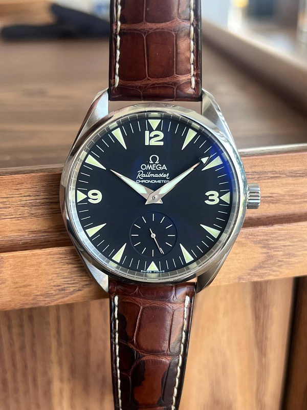 Omega Seamaster Railmaster XXL Chronometer