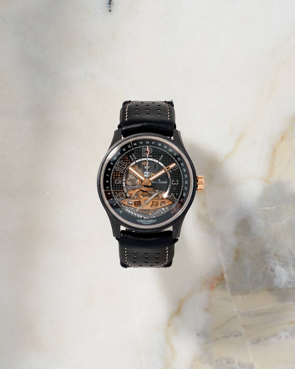 Jaeger-LeCoultre AMVOX3 Tourbillon GMT Aston Martin 193.C.78.S