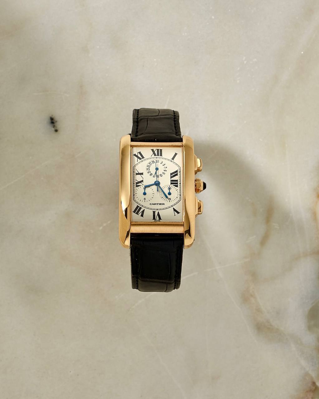 Cartier Tank Américaine Chronoflex 1730 