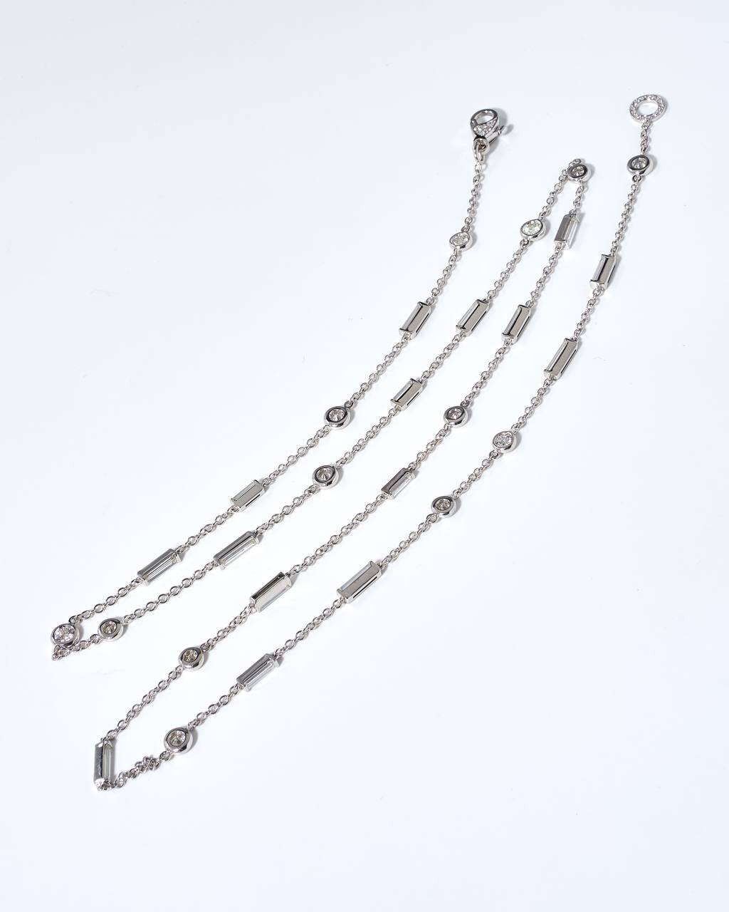 Neckle 18K White Gold 750 & Diamonds