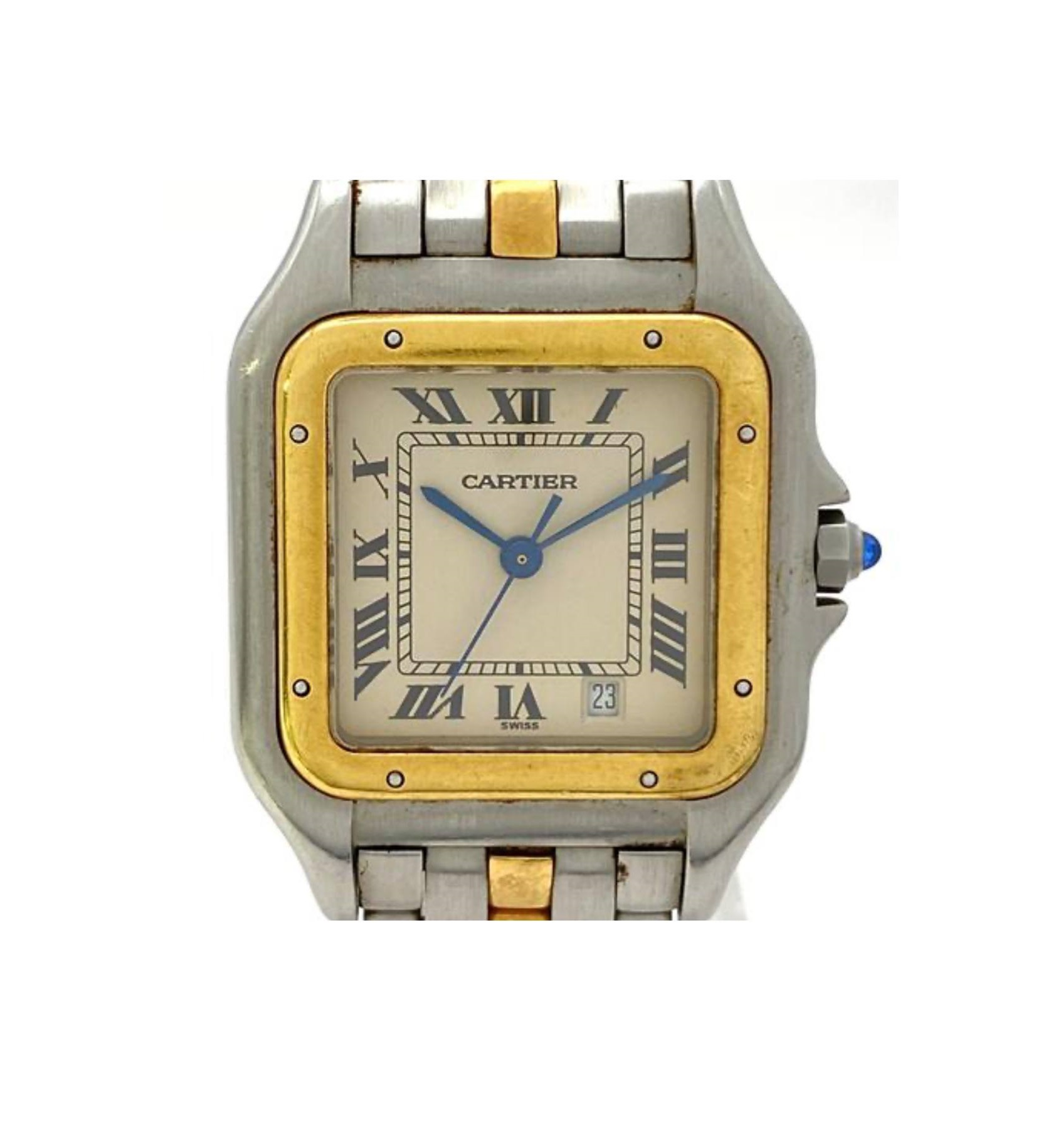 Cartier Panthère Date Meduim Steel&Gold 83949 