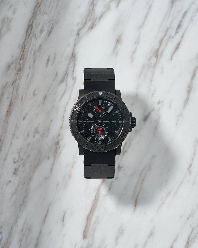 UN Marine Diver Chronometer Black Ocean LE Black Dial