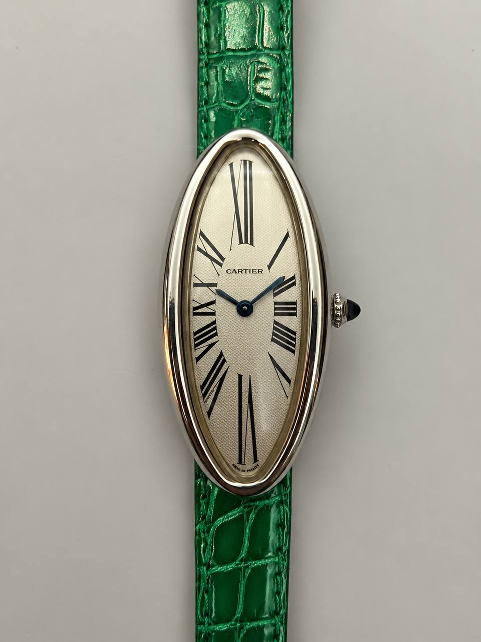 Cartier Baignoire Allongée 18k White Gold 2604
