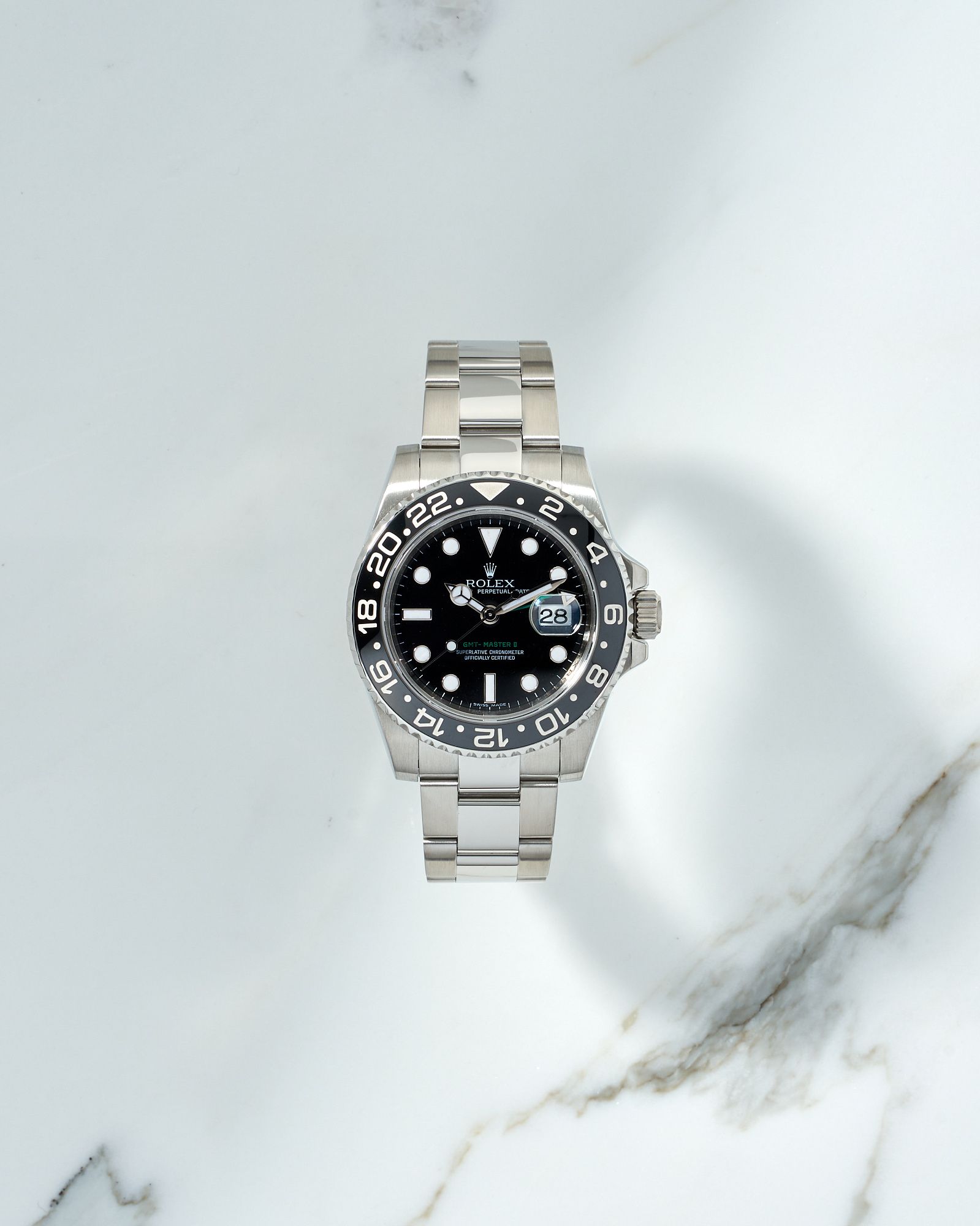 Rolex GMT-Master II 40mm 2008 year with papers
