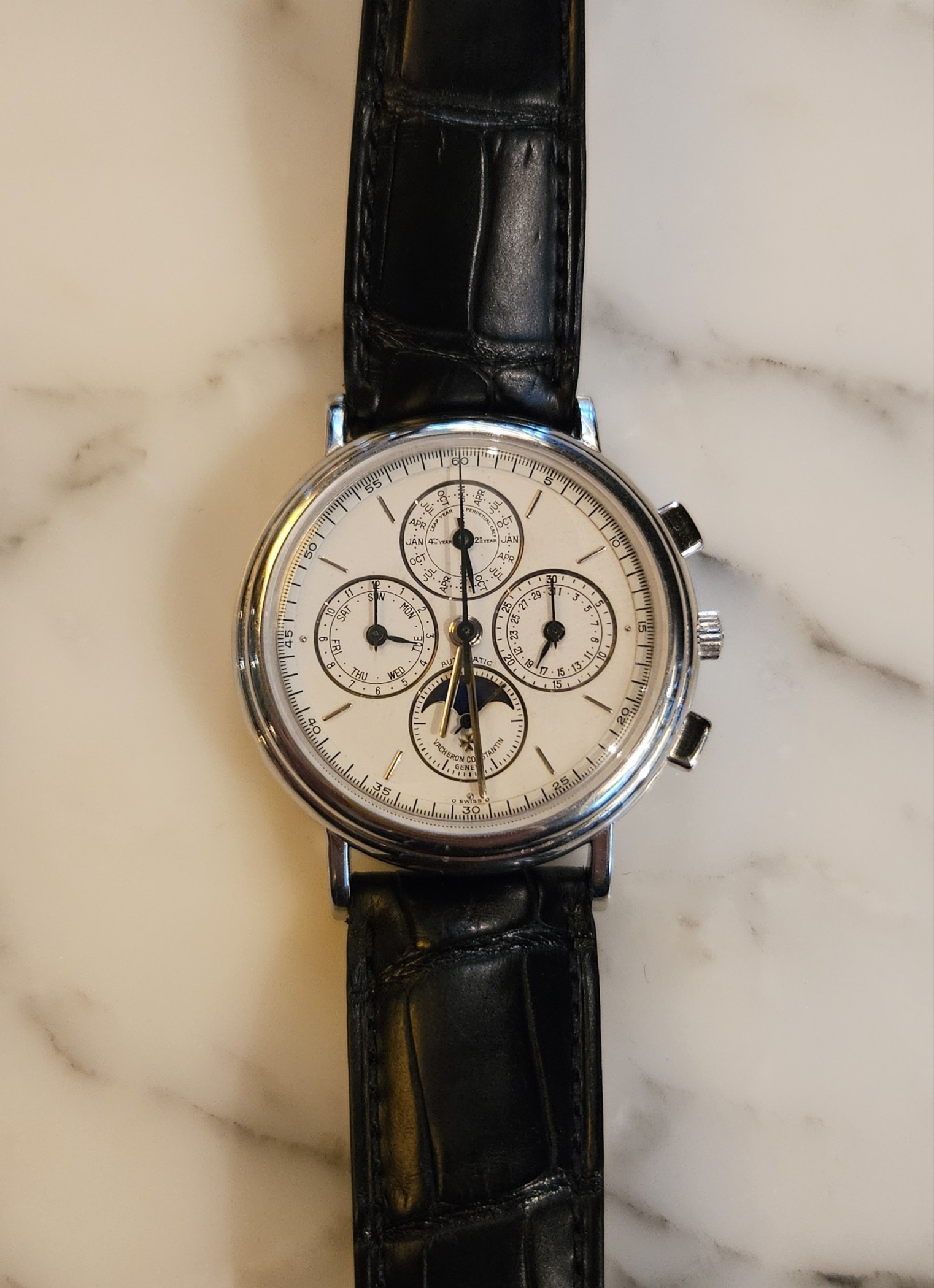 Vacheron Constantin Pepetual Calendar Chronograph Platinum 49005