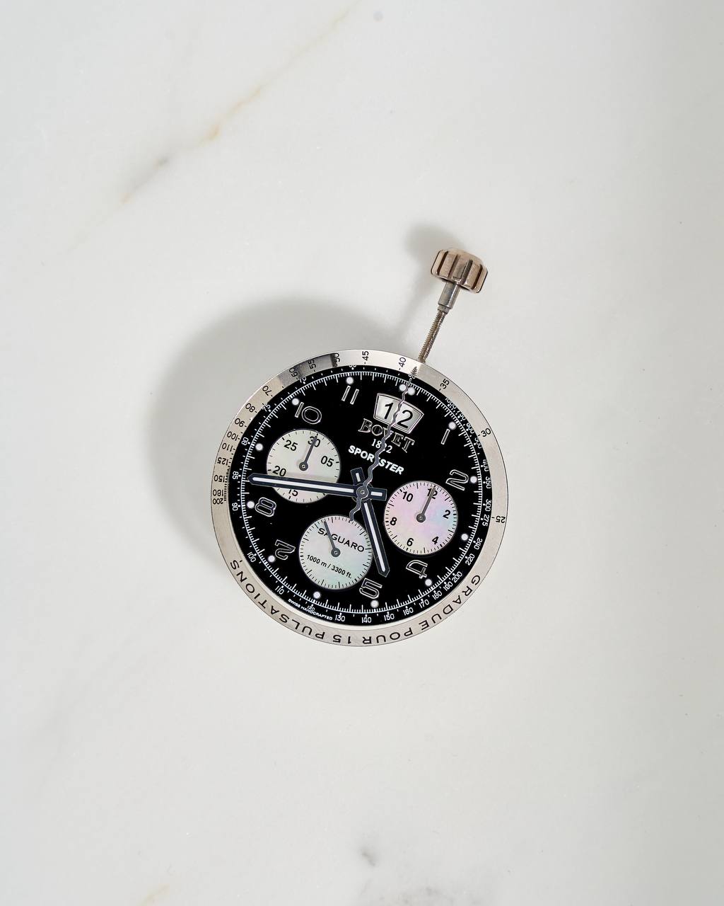 Циферблат/ Механизм Bovet Sportster Dial & Movement & Krone & Hands