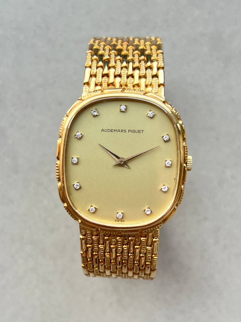 Audemars Piguet Ellipse Champagne Diamond Dial