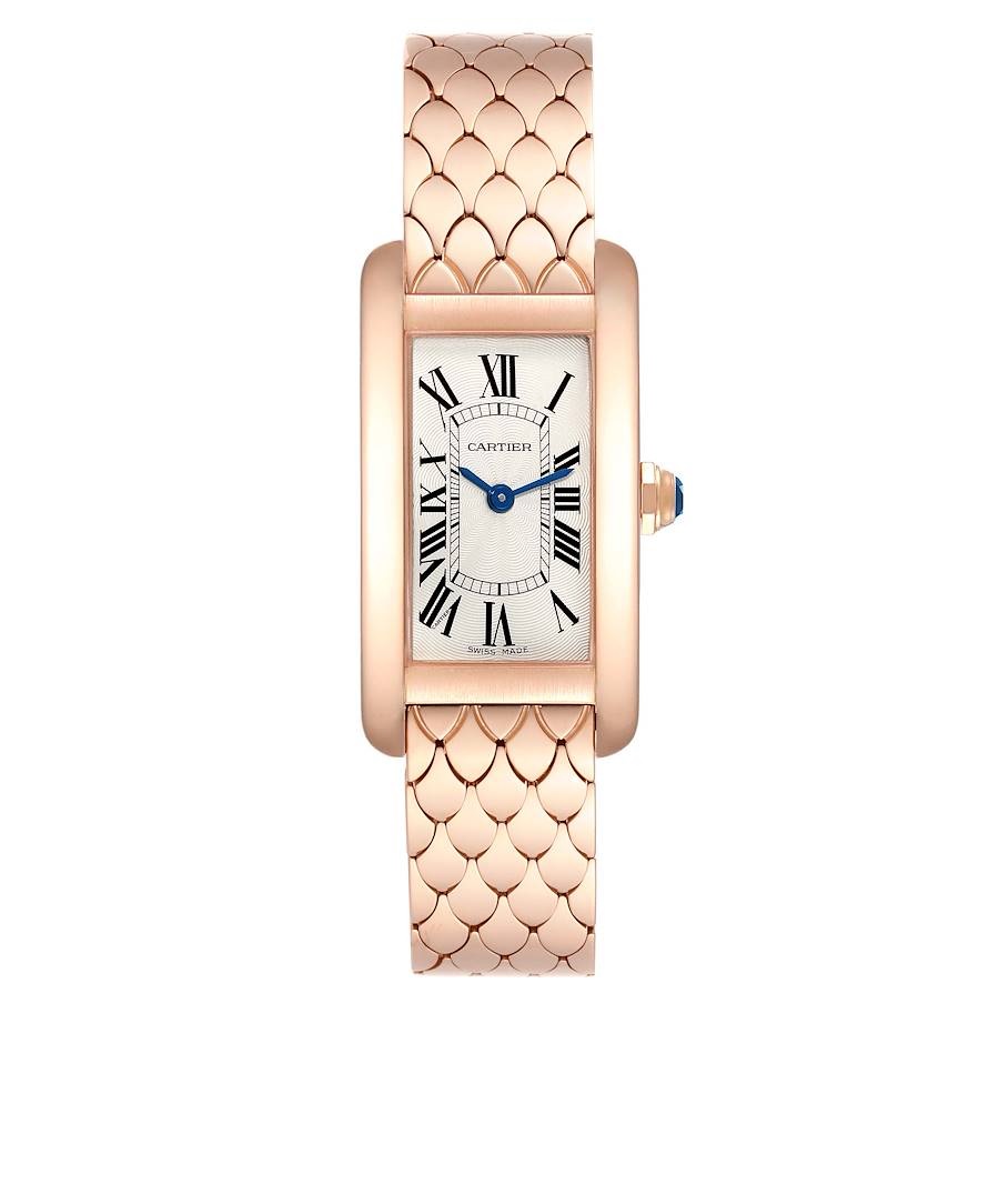 Cartier Tank Americaine 18k Rose Gold 2503