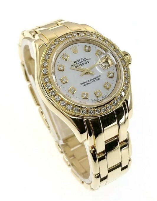Rolex Pearlmaster Datejust 29mm Diamonds and Mop 80318