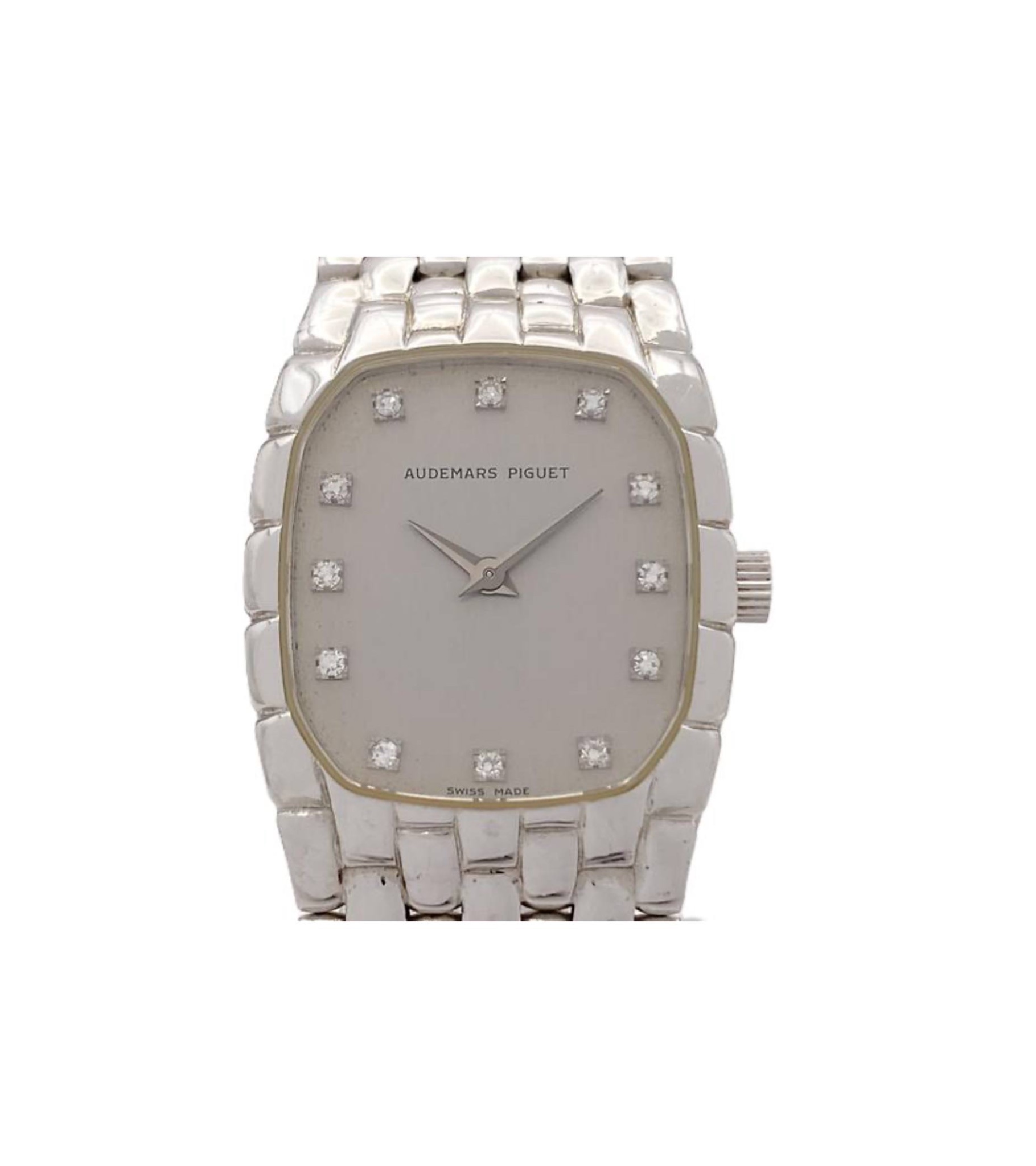 Audemars Piguet Cobra White Gold Diamond Grey Dial 