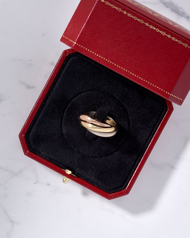 Cartier Trinity Gold Ring 