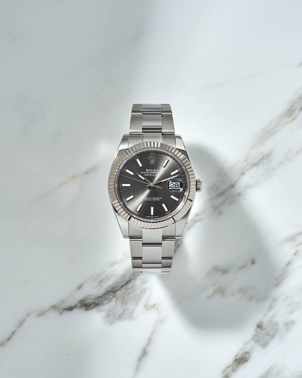 Rolex Datejust 41mm Grey Dial 126334 