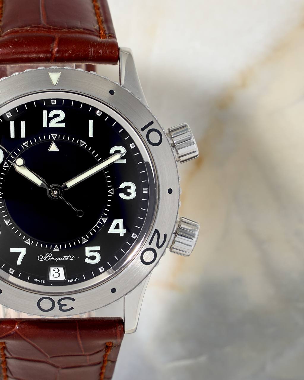 Breguet Transatlantique Type XX Alarm 3860