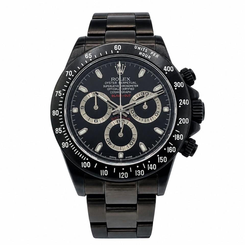 Rolex Cosmograph Daytona 40mm Black PVD 116520